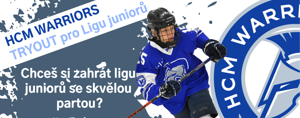 Warriors rozjíždějí TRYOUT!! Chceš hrát s&nbsp;námi ligu juniorů?